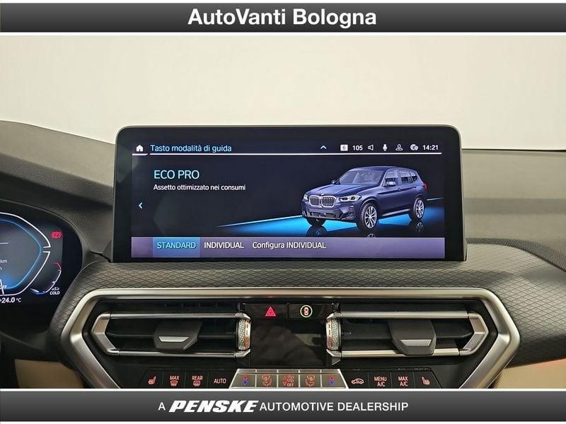 BMW X3 X3 xdrive20d mhev 48V Msport auto