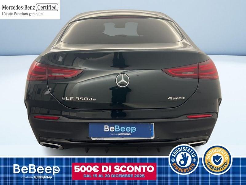 Mercedes-Benz GLE Coupé GLE COUPE 350 DE PHEV AMG LINE PREMIUM PLUS 4MATIC