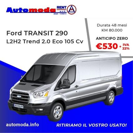 FORD Transit 290 L2H2 TREND 2.0 ECO 105CV