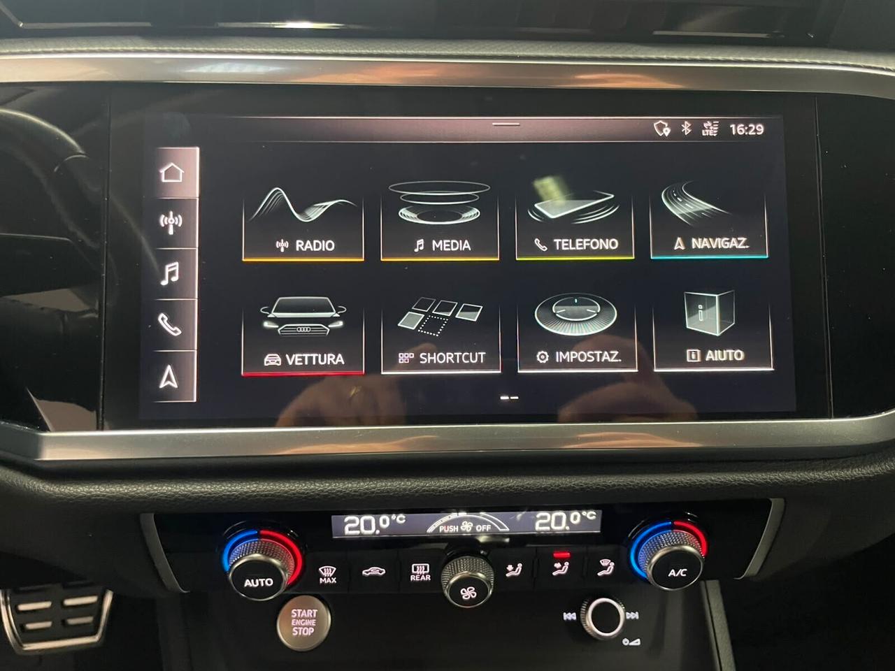 Audi Q3 35 TDI S tronic line edition Identity Black Tetto Apribile