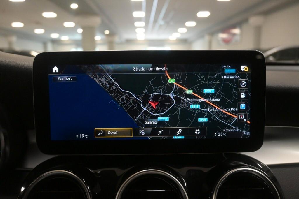 MERCEDES-BENZ GLC 200D 4MATIC 163CV AUTOMATIC BUSINESS SOLUTION ( FARI LED - PELLE - COCKPIT - NAVI PREMIUM - PARK ASSIST - TELECAMERA POST. - CERCHI 18 )