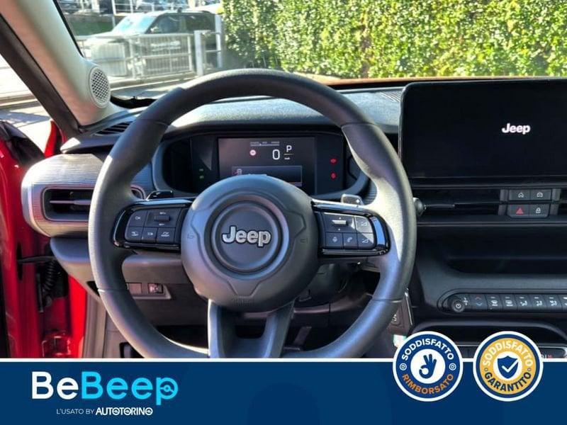 Jeep Avenger 1.2 TURBO E-HYBRID MHEV LONGITUDE FWD 110C