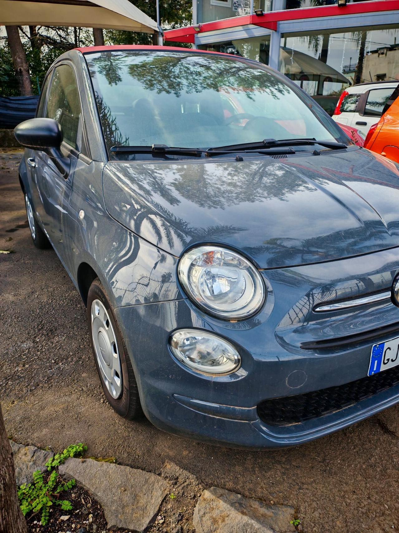 Fiat 500 C 1.0 Hybrid Red