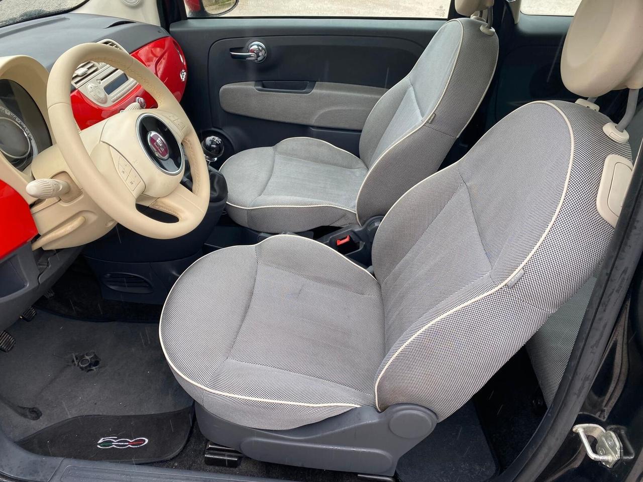 Fiat 500 1.2 benz Lounge 69cv full opt 2009