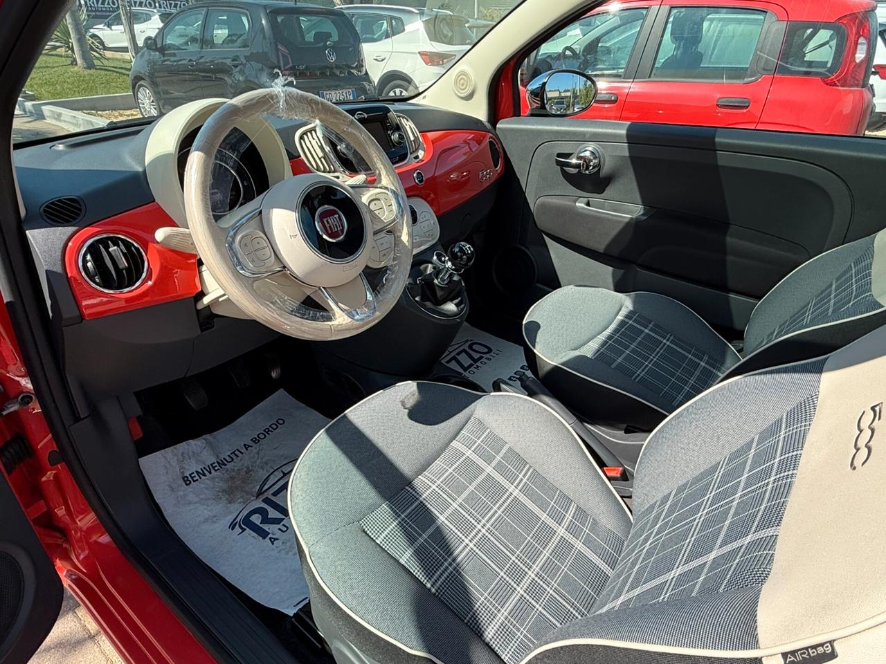 FIAT 500 1.2 LOUNGE EDITION KODAK NAVI TETTO PELLE