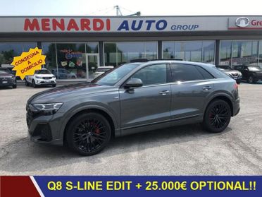 Audi Q8 S line edition 50 TDI quattro tiptronic TETTO+22"+MATRIX S-LINE