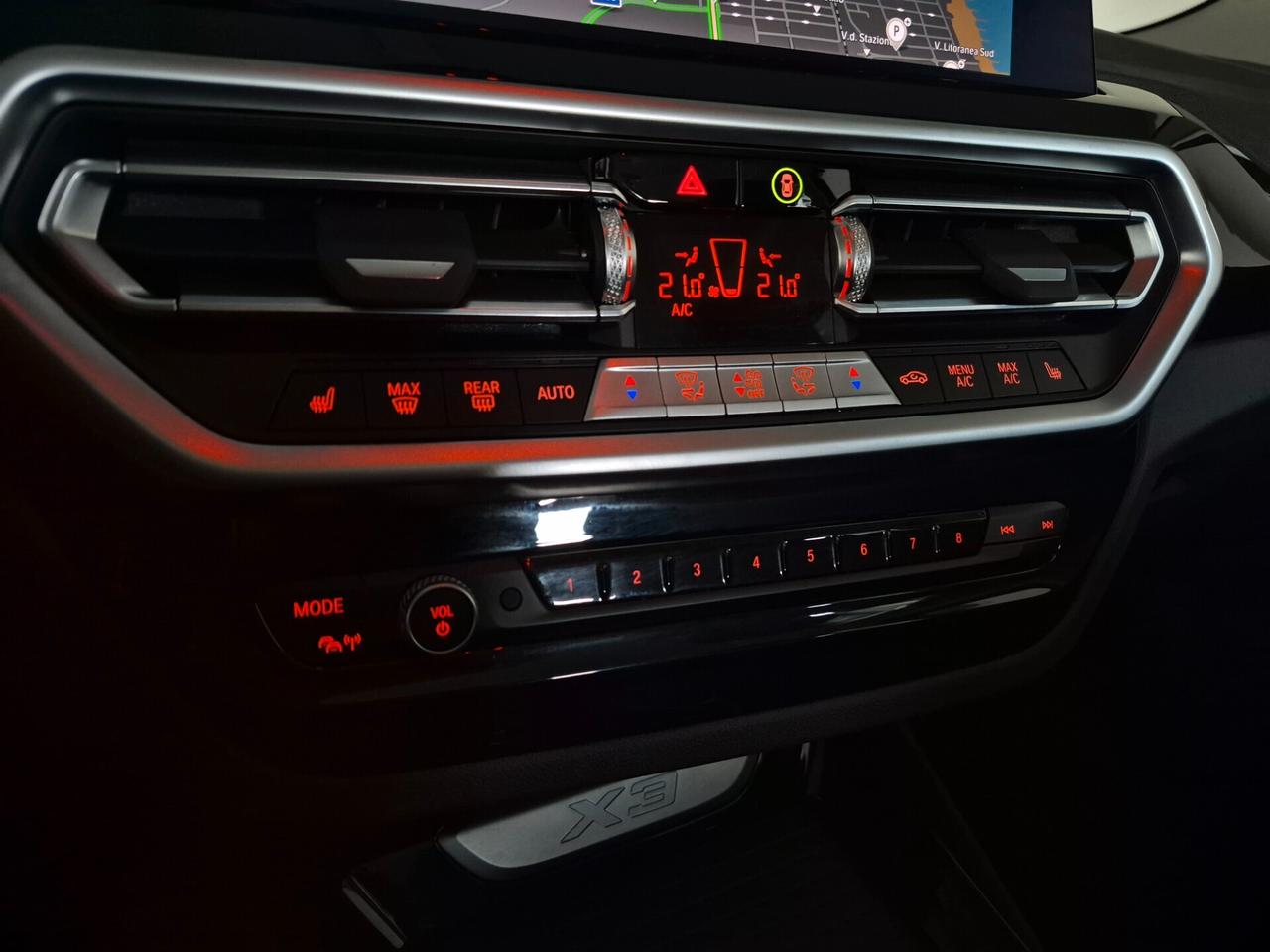 BMW X3 SDRIVE 18D MHEV AUTO LED PELLE C.18 APPLE CAR PLAY/ANDROID AUTO 360° COCKPIT PLUS SED. SPORT ELETT. RISCALDABILI