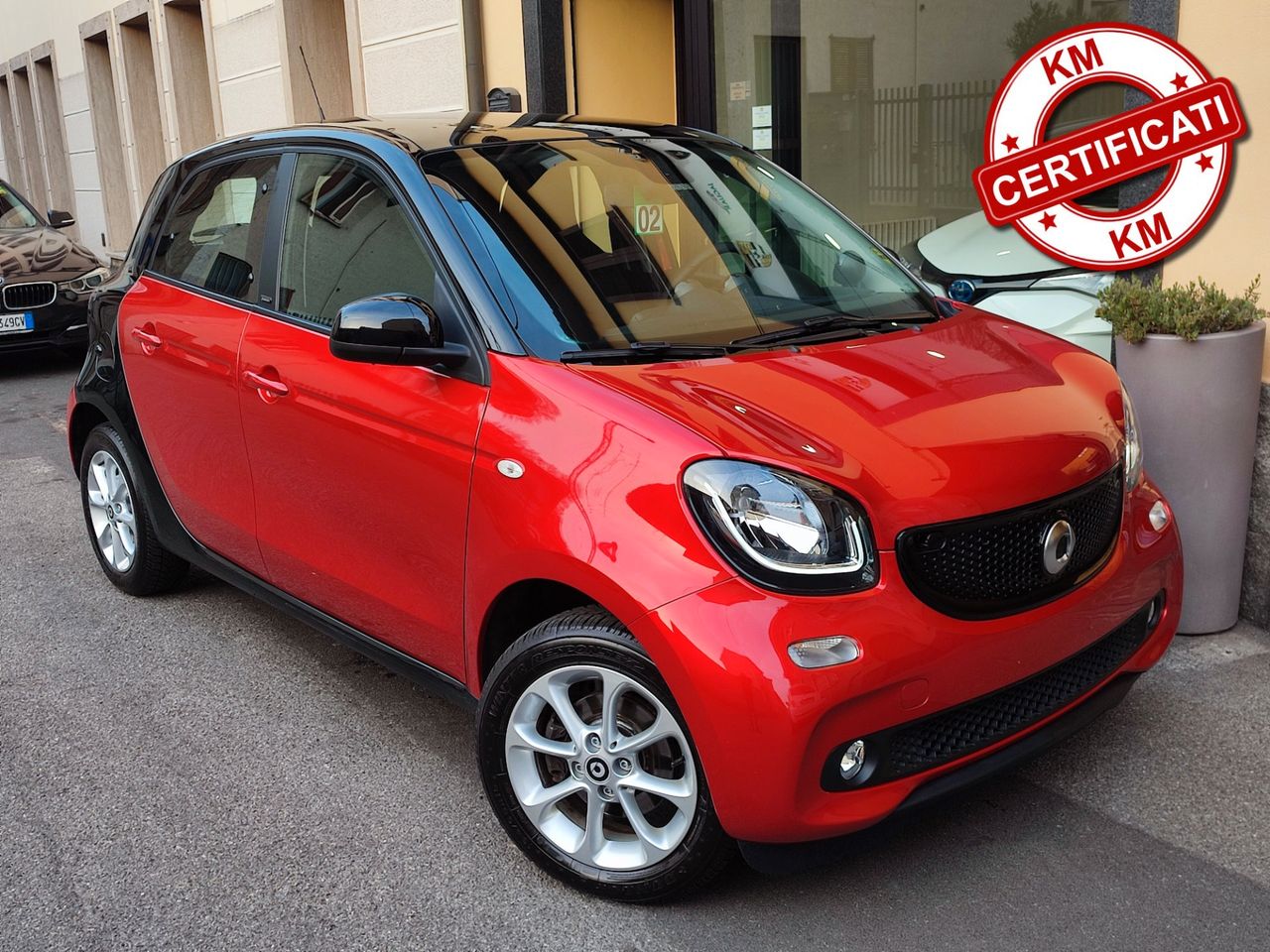 Smart ForFour 70 1.0 Passion - Ok Neopatentati - km 45.496 certificati