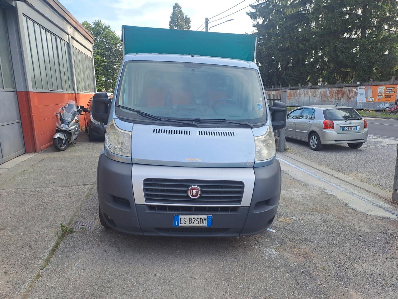 autocarro unico proprietario telone trilaterale
