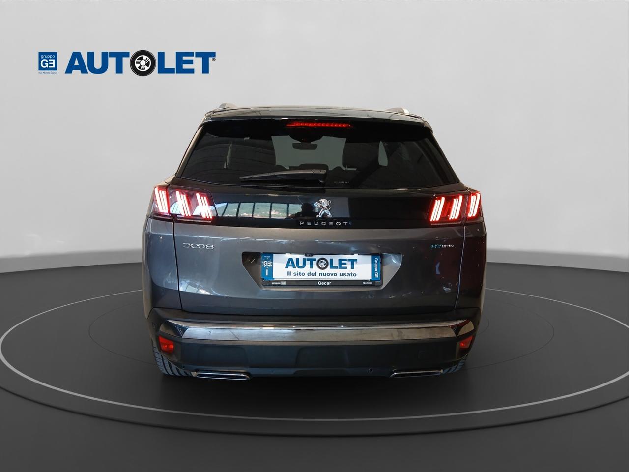 Peugeot 3008 Hybrid 225 CV e-EAT8 GT 2WD