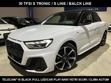 AUDI A1 SPB 30TFSI Stronic S line Identity Black "18 Sline