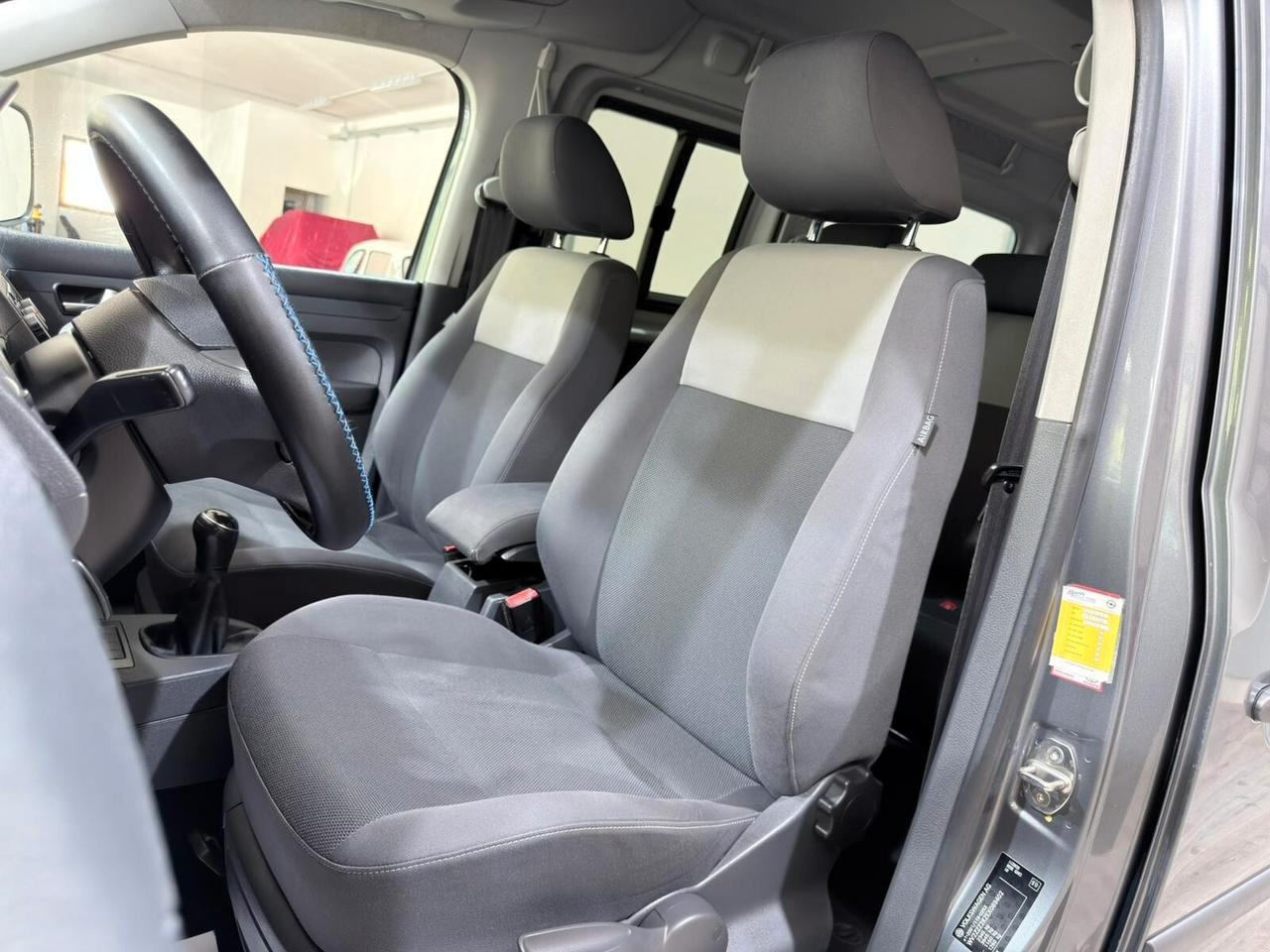 VW CADDY MAXI 1.6 TDI 102CV 7POSTI GANCIO TRAINO