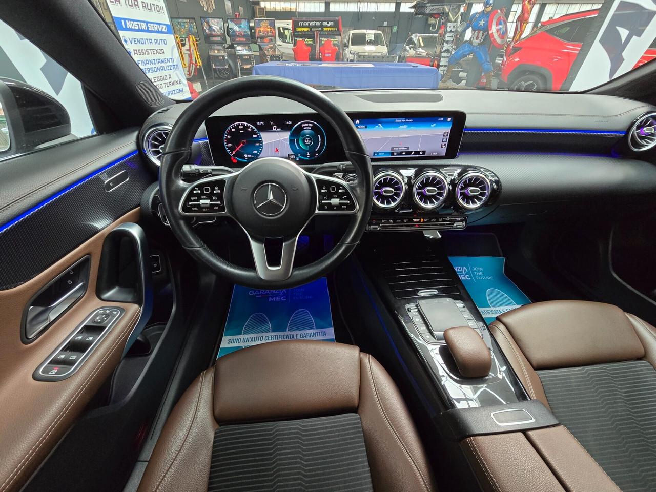 MERCEDES-BENZ CLA 200 SHOOTING BRAKE 163 CV GANCIO TRAINO