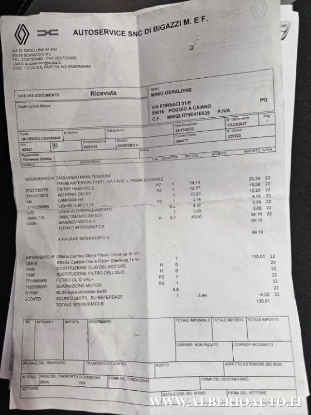 DACIA Sandero Stepway 1.5 dCi 8V 90CV Prestige