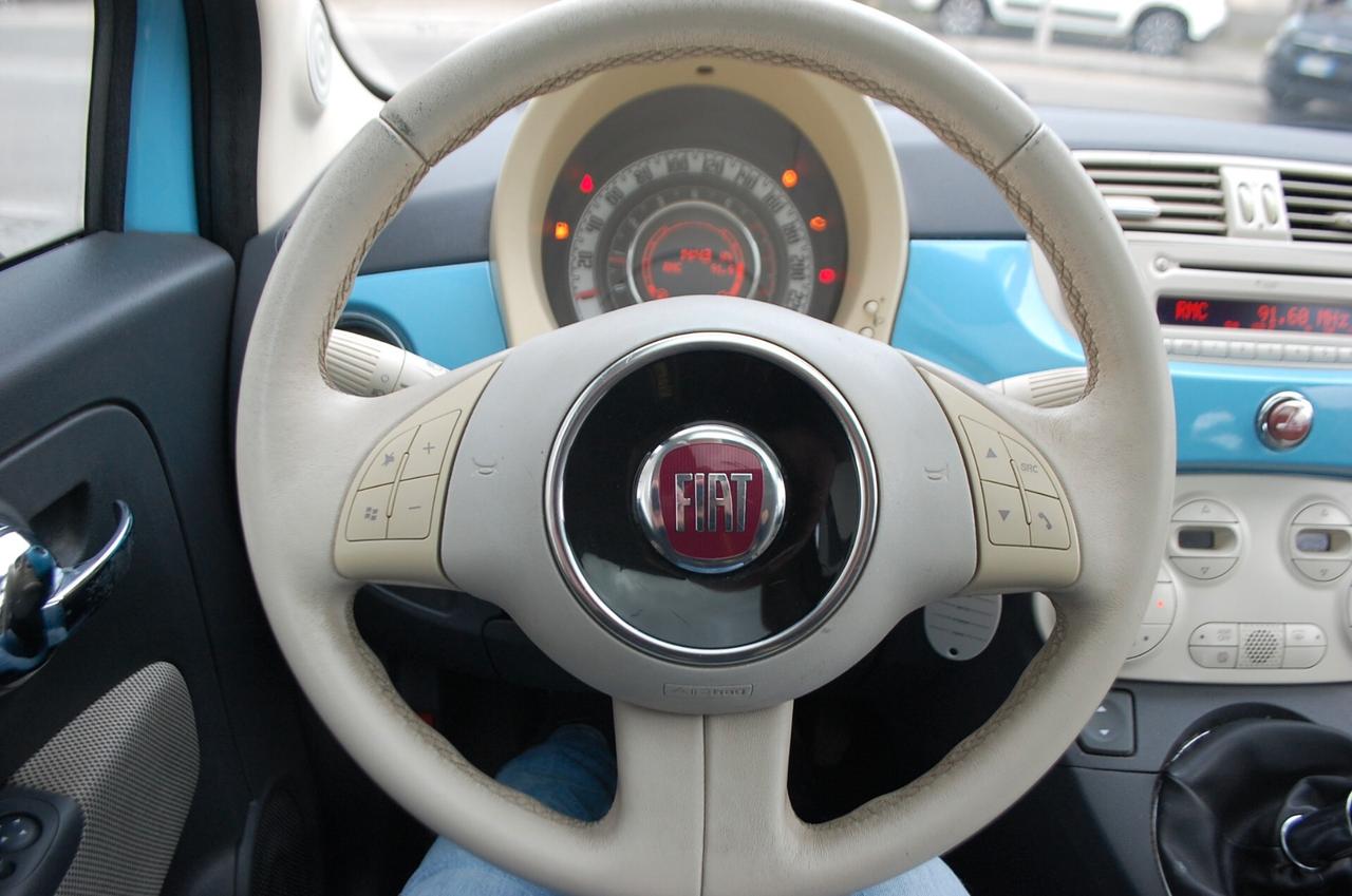 Fiat 500 900 TwinAir Lounge 85CV Uff Italy Lega USB Tetto