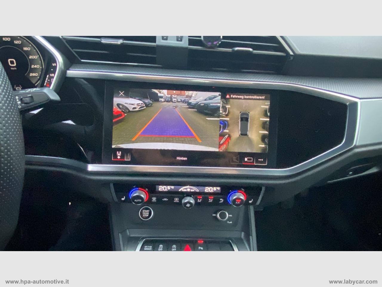 AUDI Q3 SPORTBACK 2.0TDI S-LINE LED SONOS PELLE NAVI RÌCAMERA 360