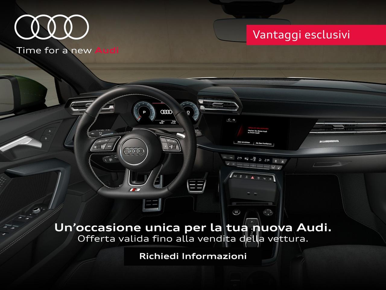 Audi A3 sportback 35 1.5 tfsi mhev s line edition s-tronic