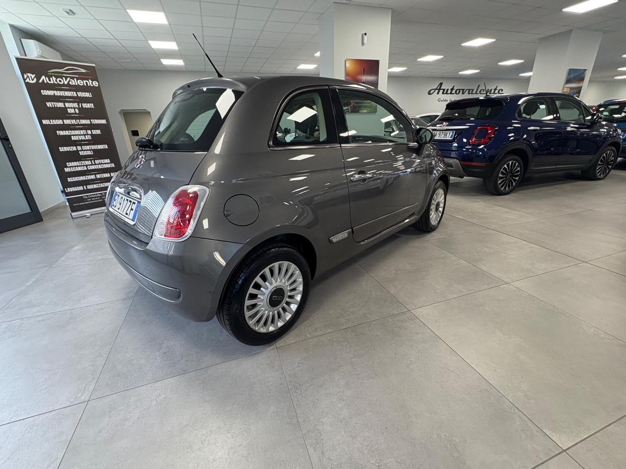 Fiat 500 Lounge 1.2 benzina 69cv 2010 neopatentati
