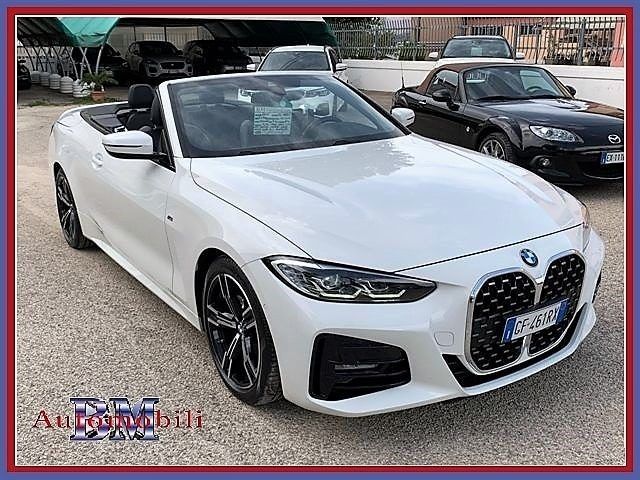 BMW 420 d 48V CABRIO MSPORT PRONTA AUTO NAVI PELLE KAMERA