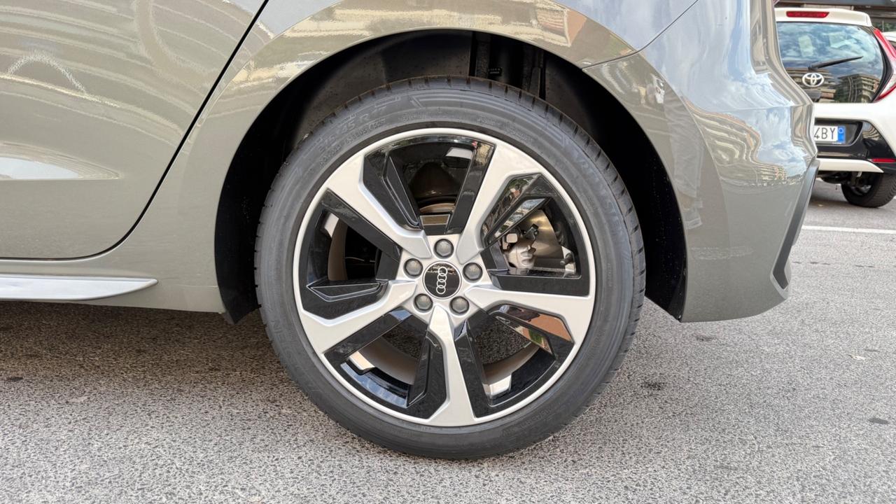 Audi A1 SPB 30 TFSI S tronic S line edition LED NAVI KAMERA PACK LUCI CERCHI 17 CLIMA AUTOMATICO