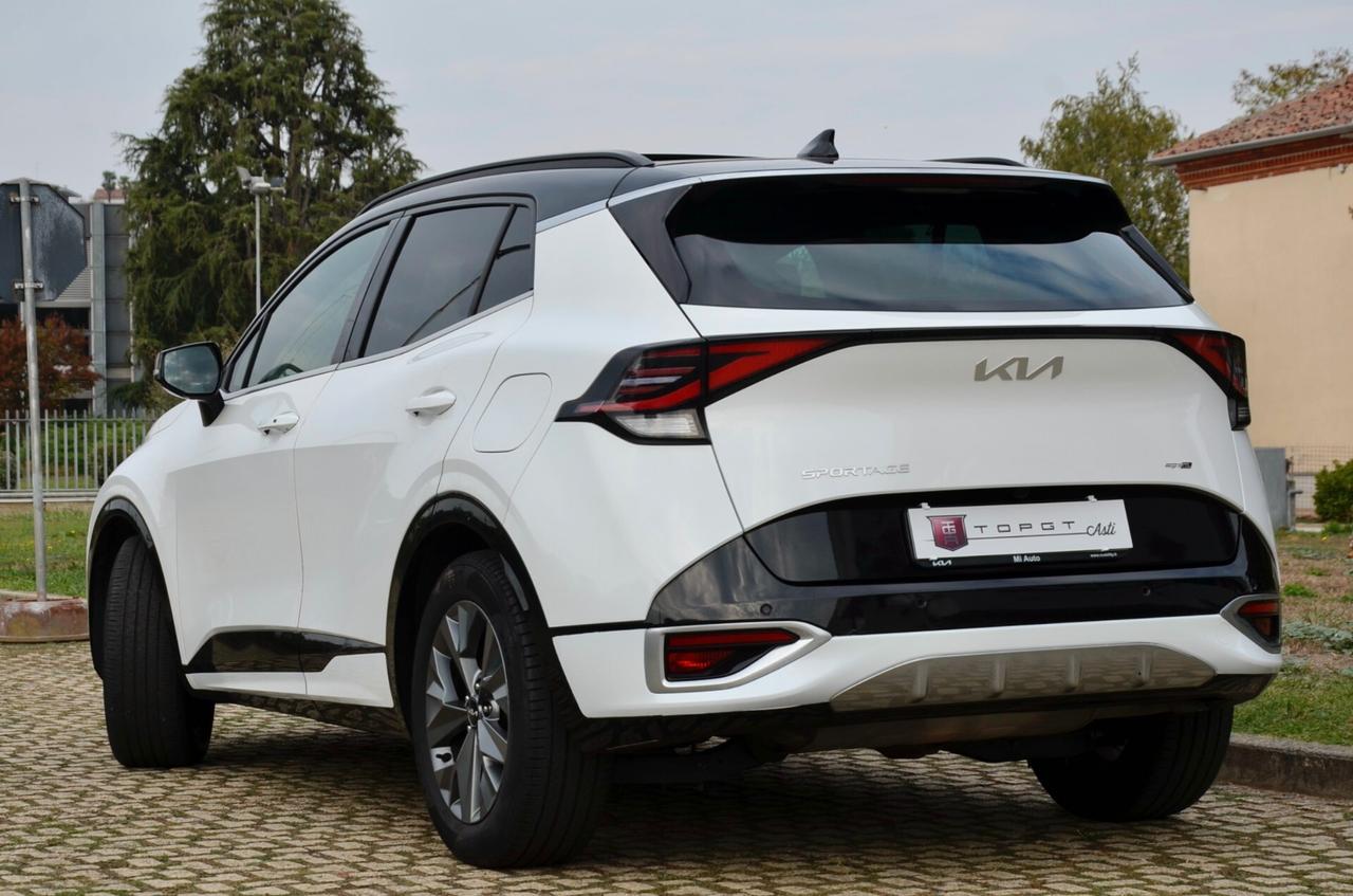 KIA SPORTAGE 1.6 TGDI HEV GT-LINE SUNROOF PACK 180cv AUTO, UNICOPROPRIETARIO, GARANZIA KIA 9/2029, UFF ITALIANA, SERVICE UFF KIA, TETTO, FULL LED, RETROCAMERA, PERMUTE