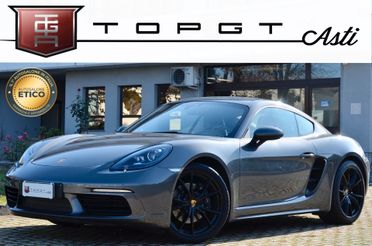 PORSCHE CAYMAN 718 2.0 300cv PDK, ECCELLENTI CONDIZIONI, SERVICE UFF PORSCHE, GRIGIO AGATA, EURO 6B, SCARICO, SOSPENSIONI ADATTIVE, 20", PERMUTE