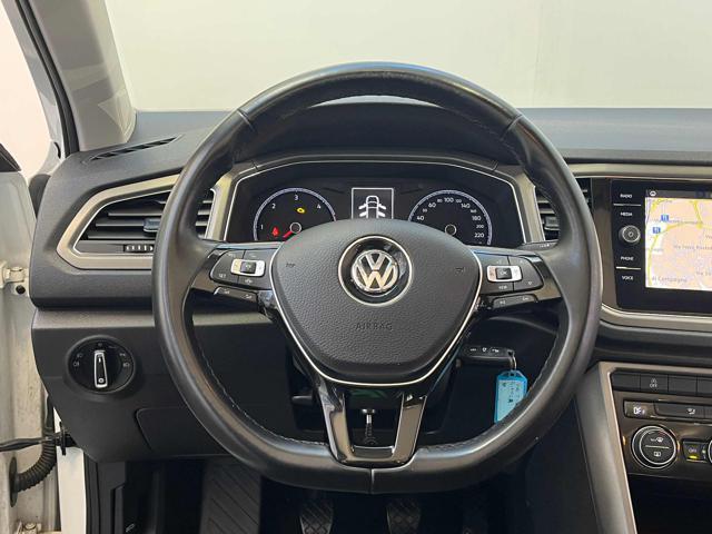 VOLKSWAGEN T-Roc 1.6 TDI Style TAGLIANDI.VW|CARPLAY|ACC|BI-ZONA|17'