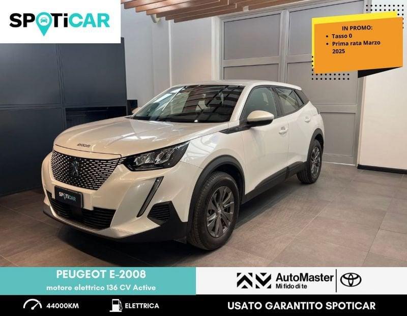 Peugeot 2008 motore elettrico 136 CV Active