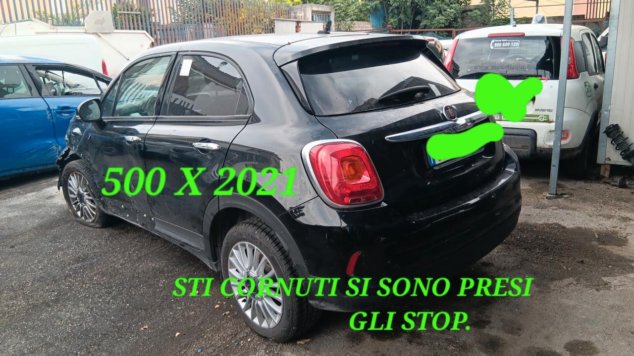 Fiat 500X incidentata sinistrata mondialcars 021