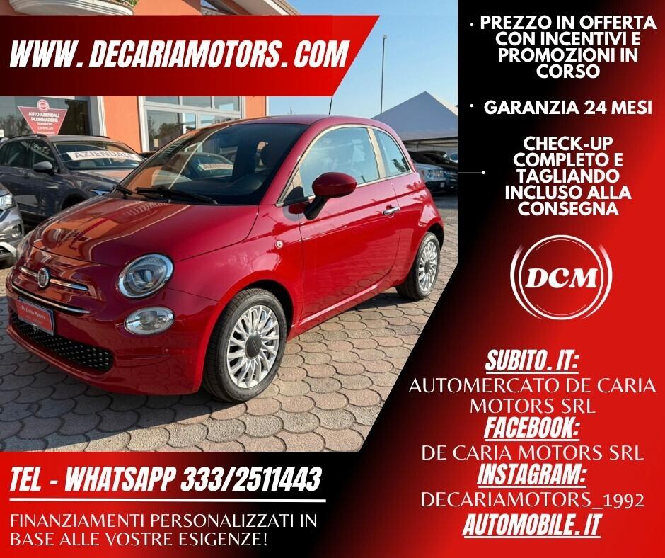 Fiat 500 Hybrid 1.0 Benz. 70CV Connect - 2021