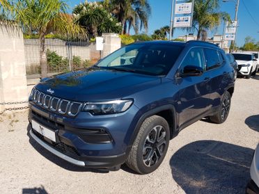 Jeep Compass 1.6 Multijet II 2WD Limited Navy Led Rcam Pelle