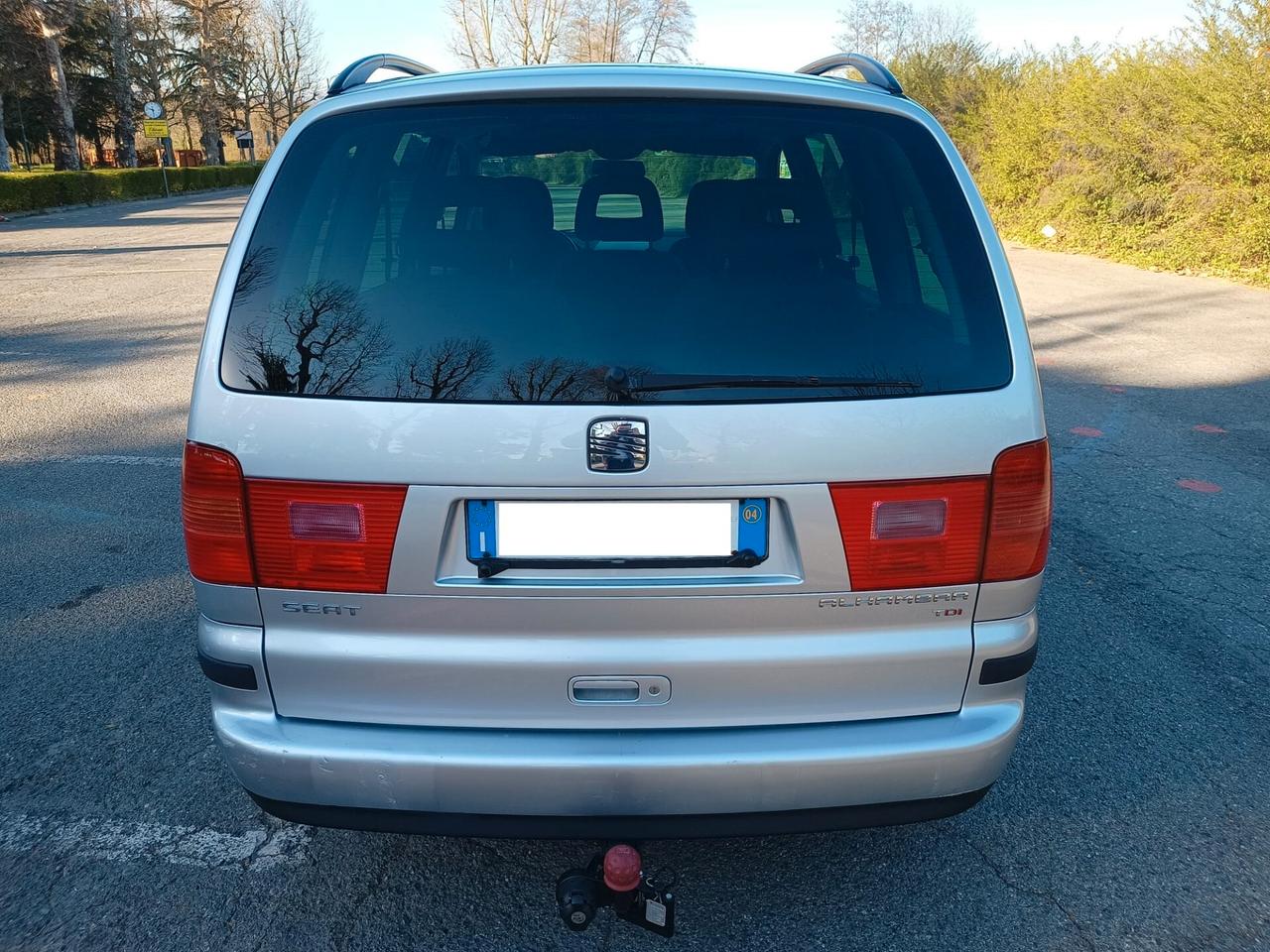 Seat Alhambra TDI 7 Posti Gancio Traino