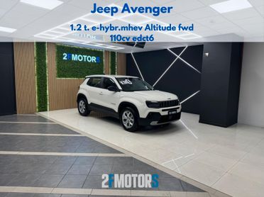 Jeep Avenger 1.2 Turbo 110 CV MHEV Altitude
