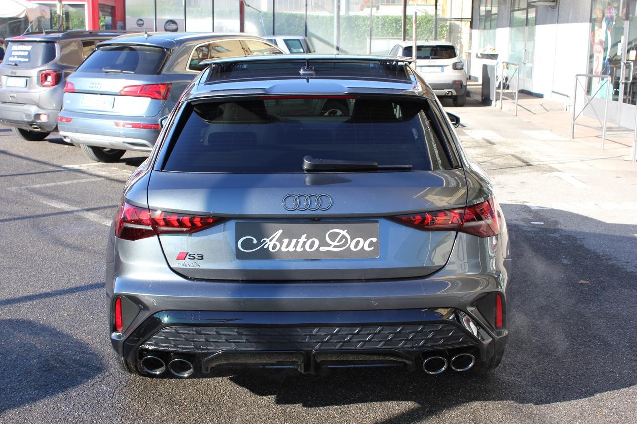 Audi S3 SB TFSI QUATTRO STR TETTO APRIBILE PANORAMICO BAULE ELETTRICO