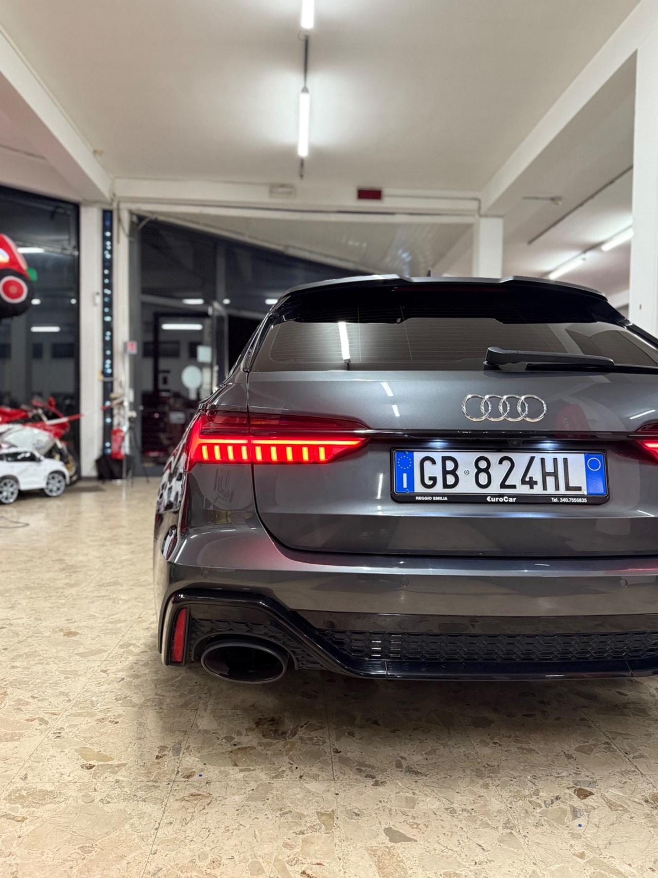 Audi RS6 Avant 4.0 TFSI V8 quattro 600cv 07/2020 Carbon Tetto 4 sterzanti