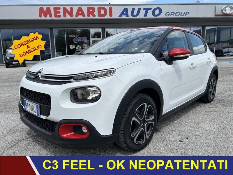 Citroën C3 PureTech 68 Feel INCLUSO TAGLIANDO E GARANZIA EUROPEA