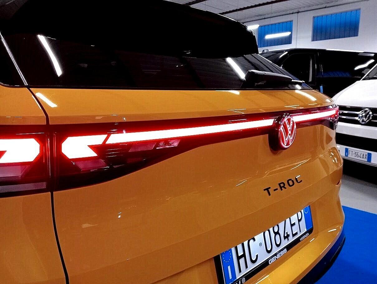Volkswagen T-Roc 1.5 TSI 150cv RLINE 20" BICOLOR MATRIX PRONTA CONS
