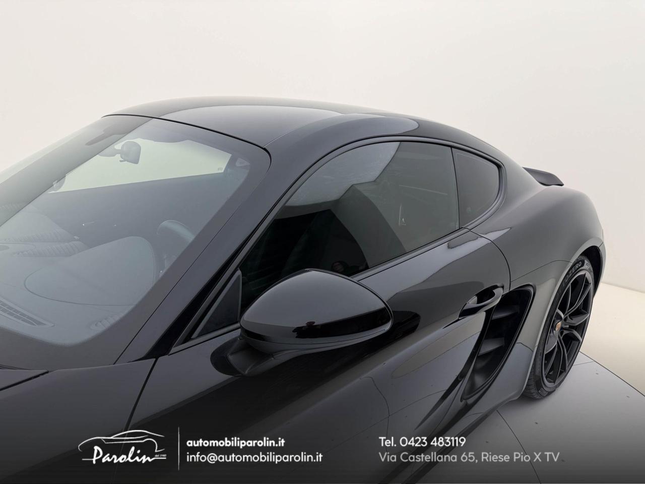 Porsche 718 Cayman 718 2.0 PDK Black pack-LED-Cerchi20-Bose-Pelle