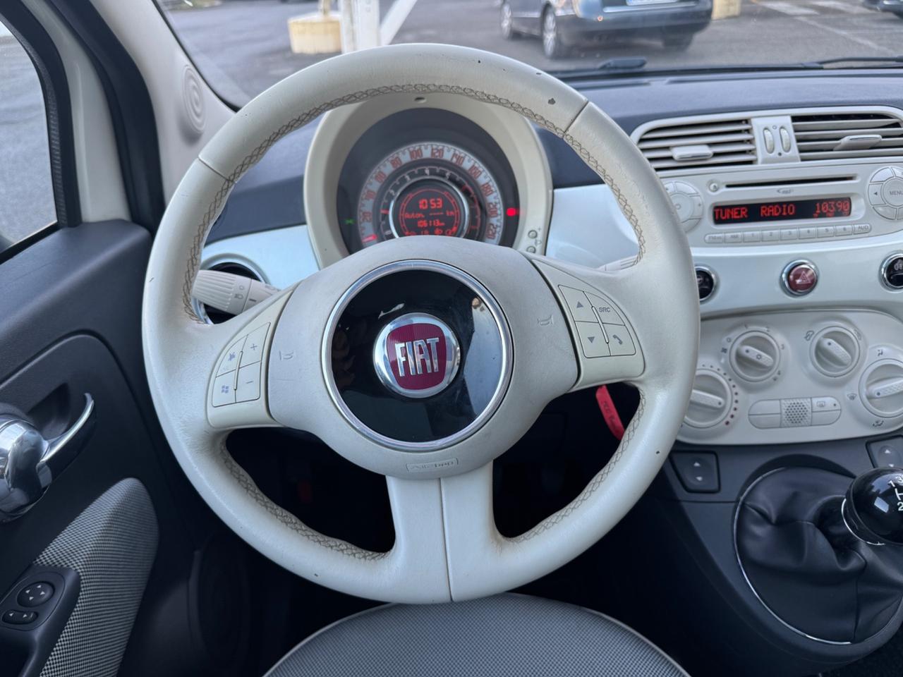 Fiat 500 1.2 Lounge bianco perla