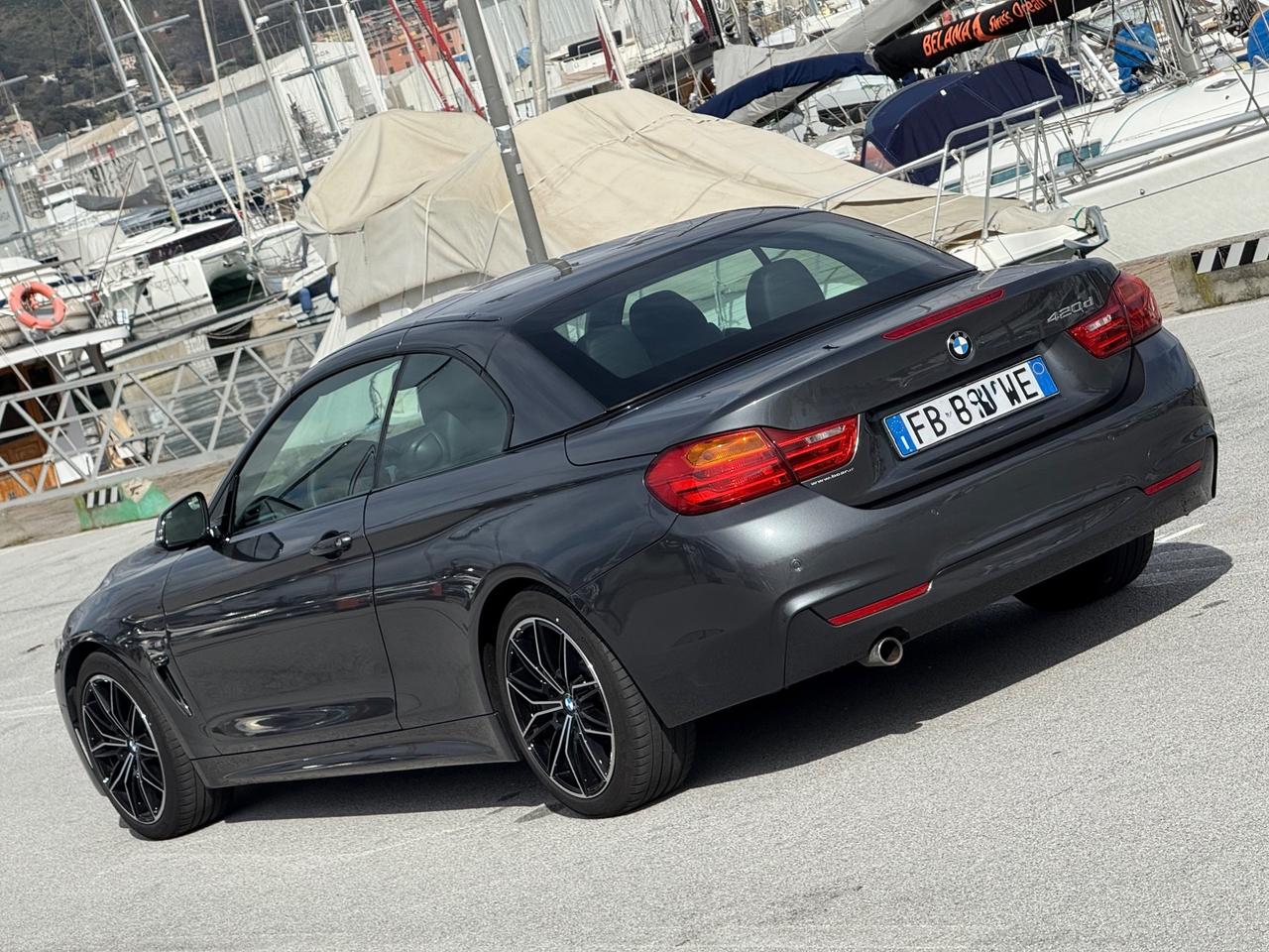 Bmw 420 Cabrio Msport-MANUALE-NAVI -PERMUTABILE