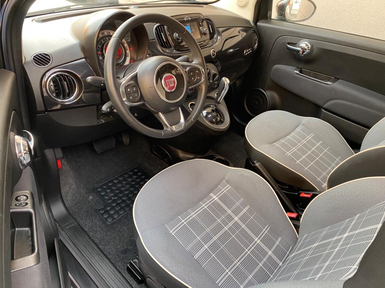 Fiat 500 1.2 Benzina Automatica tetto panoramico