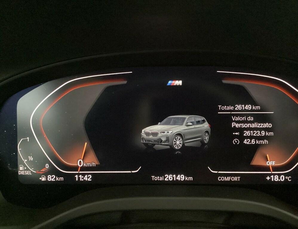 BMW X3 20 d Mild Hybrid 48V Msport xDrive Steptronic