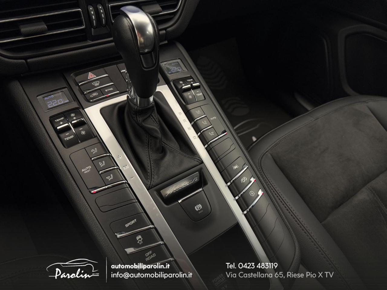 PORSCHE Macan 3.0 S Scarico-Telecamera-Black pack-21''