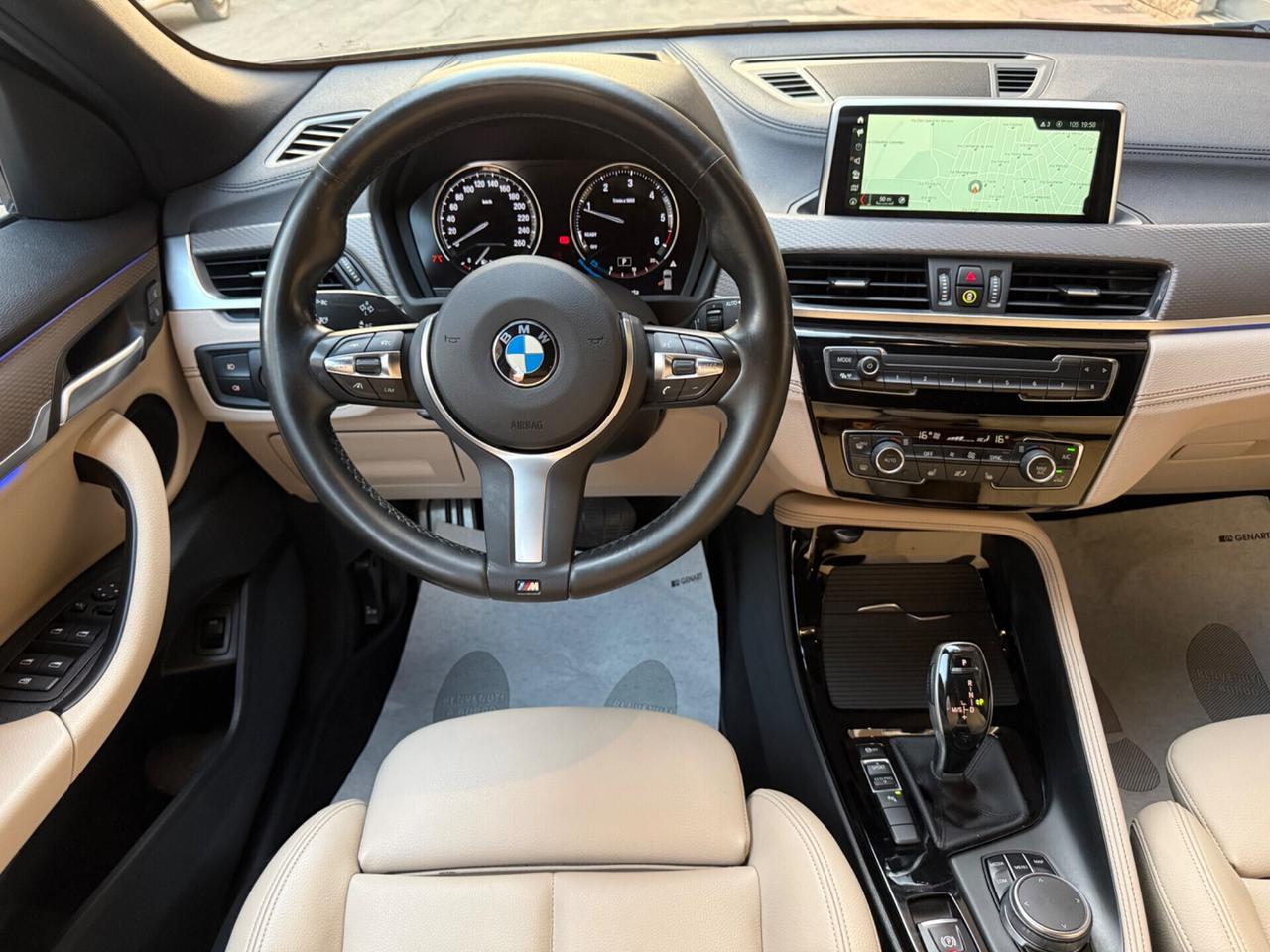Bmw X2 sDrive18d Msport stra full, luci ambiente