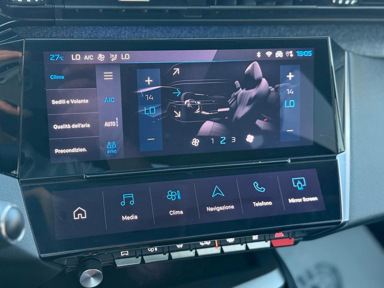 Peugeot 408 Plug-in Hybrid 180 e-EAT8 Allure Pack Blu Obsesion *Ok Neopatentati