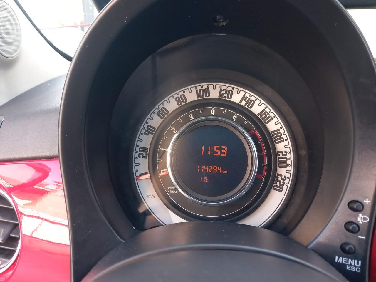 Fiat 500 1,2 Benzina Lounge