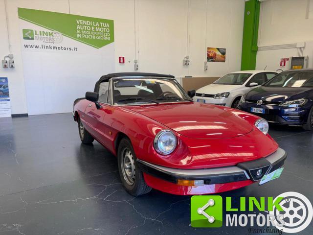 ALFA ROMEO Spider 1.6 PINNINFARINA, AUTO D'EPOCA, KM CERT.