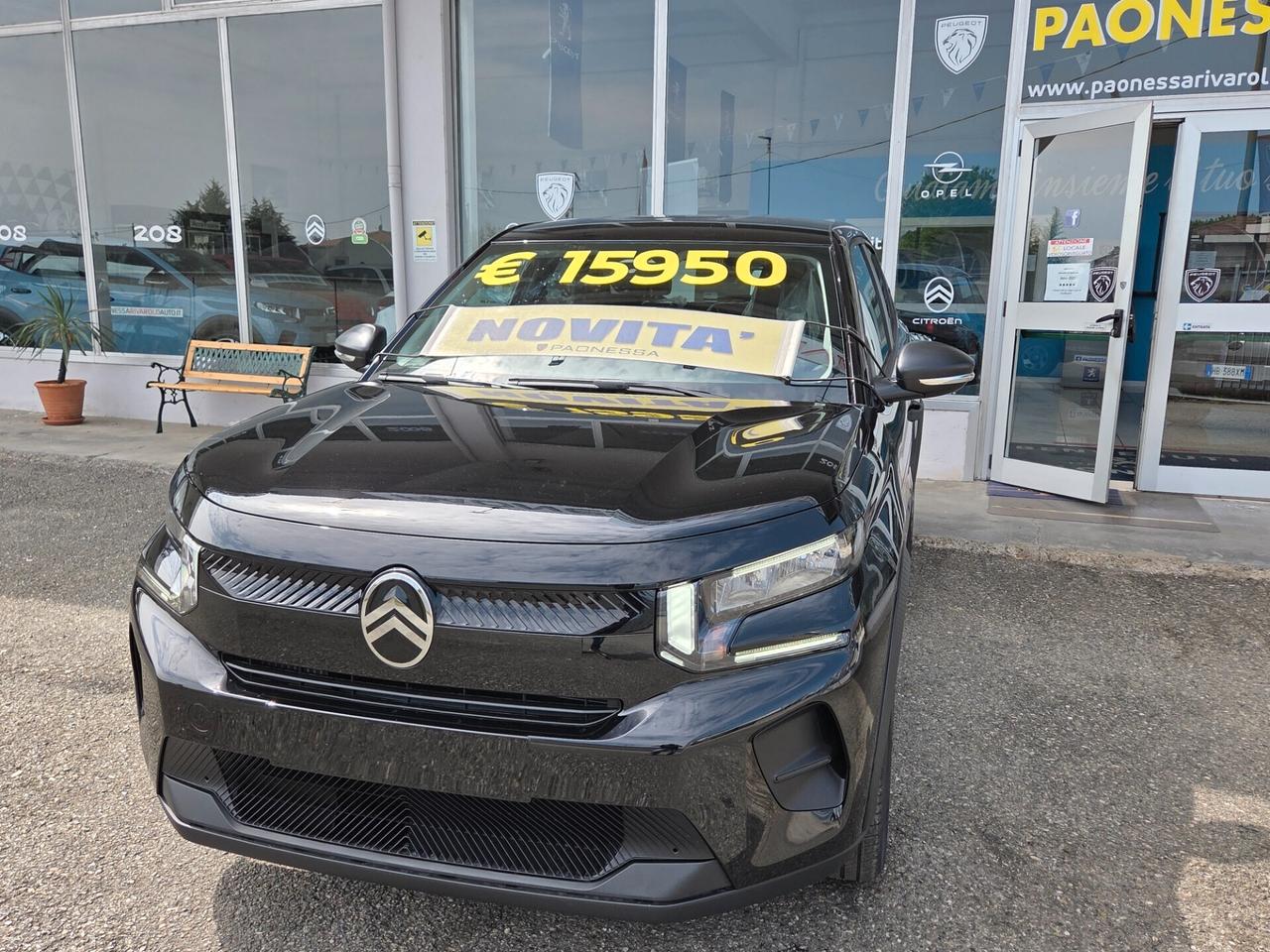 Citroen C3 100 CV NESSUN OBBLIGO FINANZIARIO
