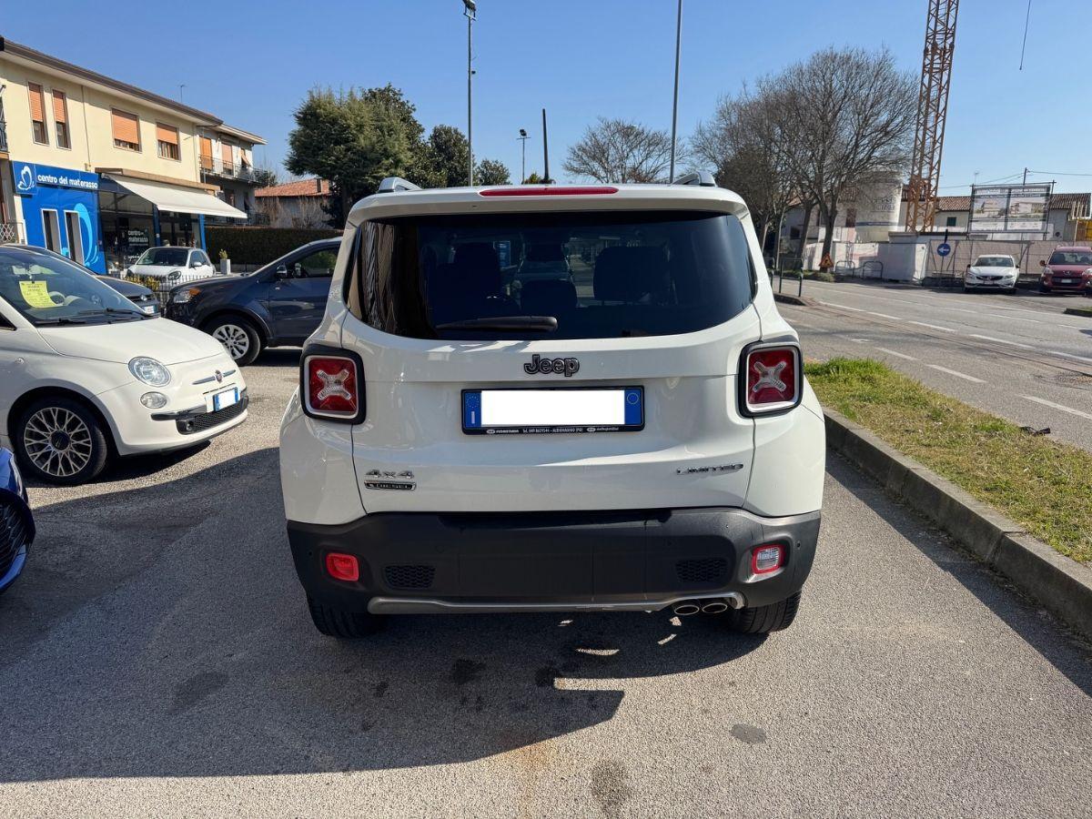 JEEP - Renegade - 2.0 Mjt 140 CV 4WD AD. Limited #1PROPRIETARIO