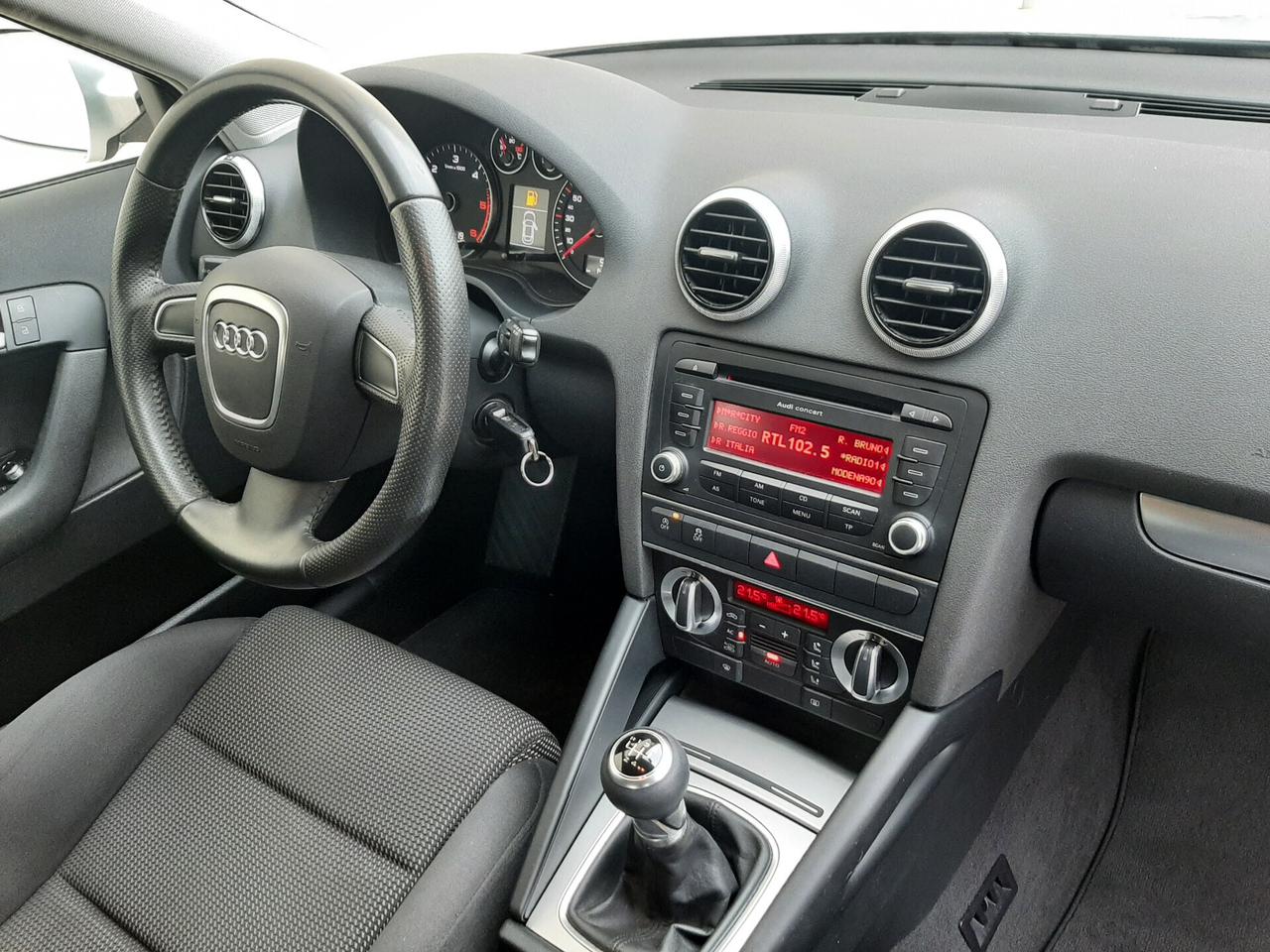 Audi A3 SPB 1.6 TDI 105 CV CR Ambition